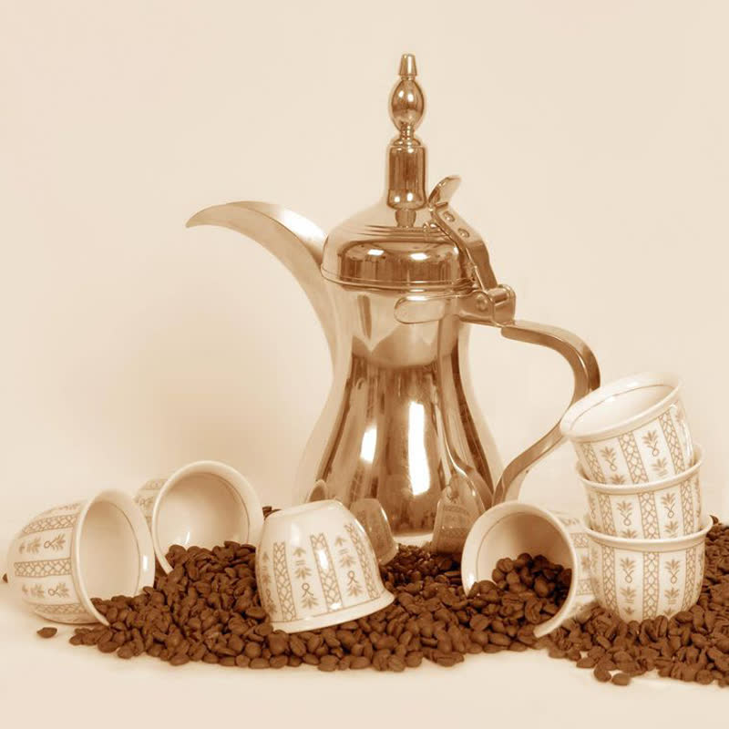 Brass Dallah Coffee Pot