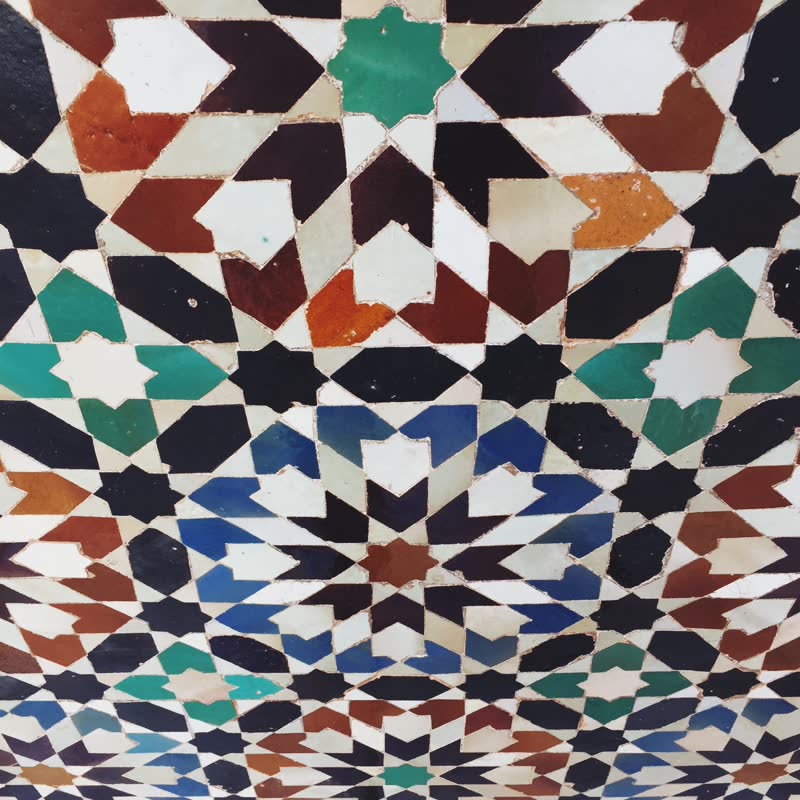 Zellige Mosaic Trivet