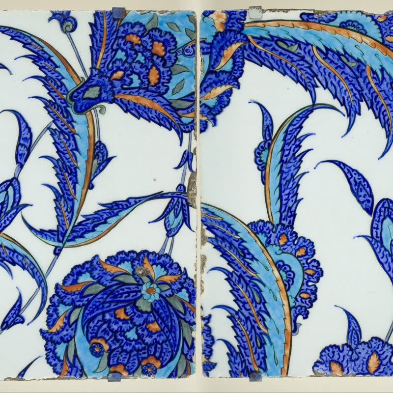 Set of 2 İznik Coffee Cups